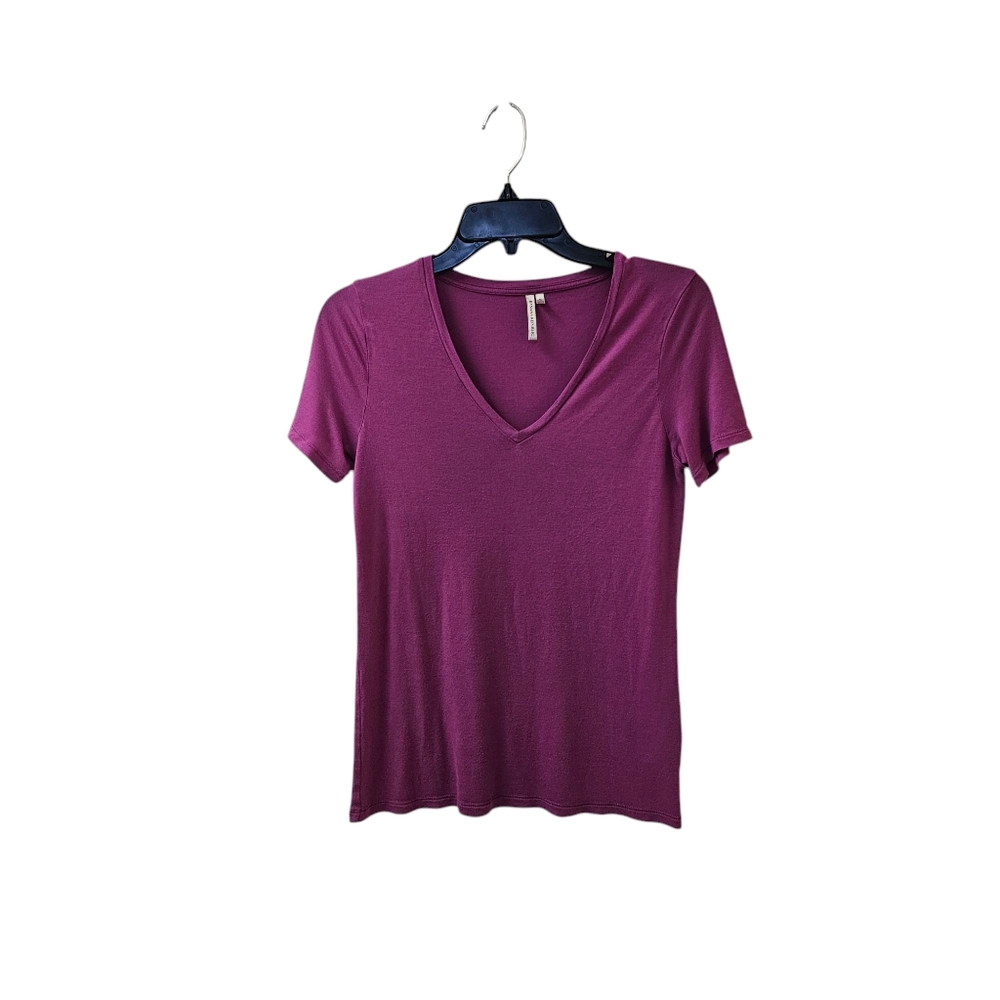 Banana Republic Purple V-Neck Top Shirt Women's Small Soft  Stretchy Modal